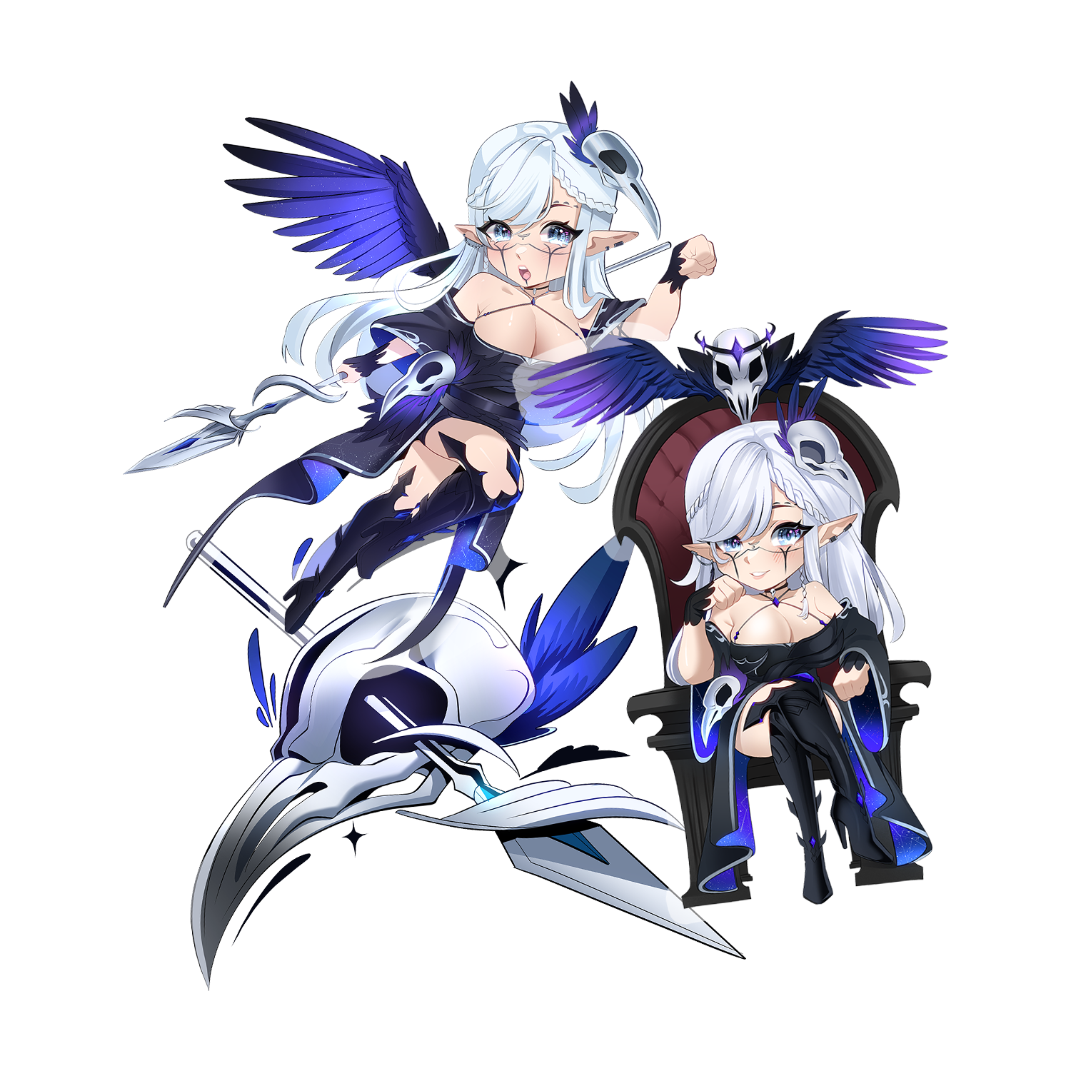 SnootyDeath Sticker Pack